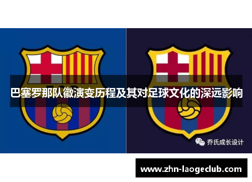 巴塞罗那队徽演变历程及其对足球文化的深远影响